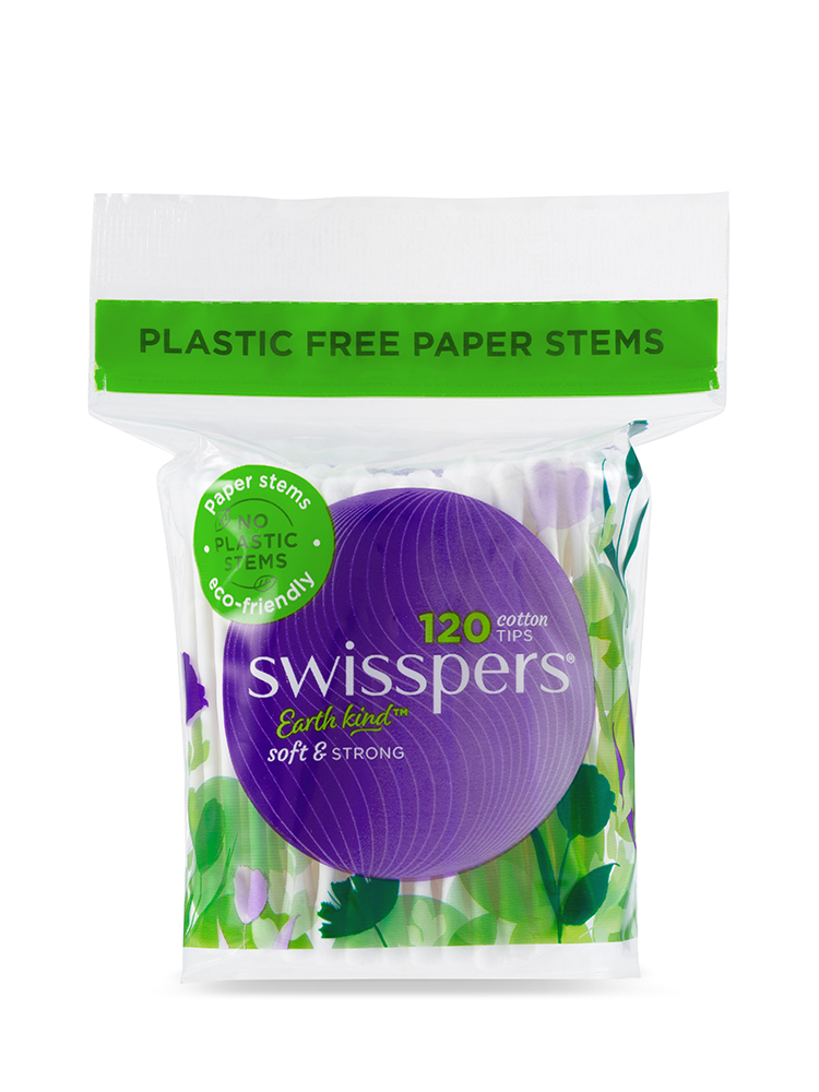 Cotton Tips Paper Stems 120 Pack