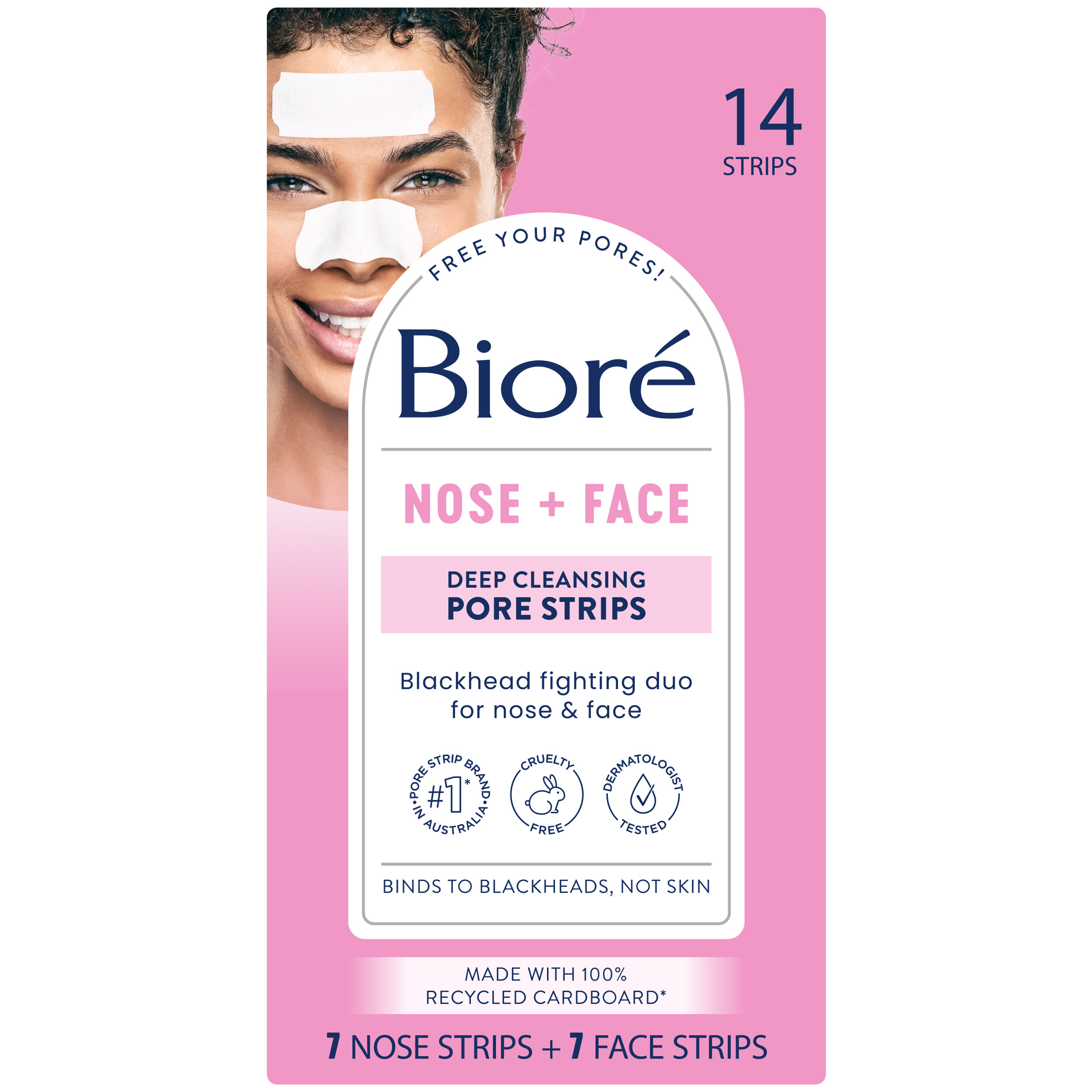 Nose+Face Deep Cleansing Pore Strips