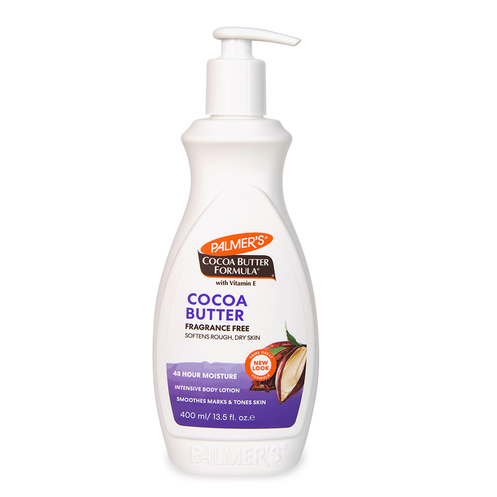 Cocoa Butter Formula with Vitamin E Fragrance Free Lotion