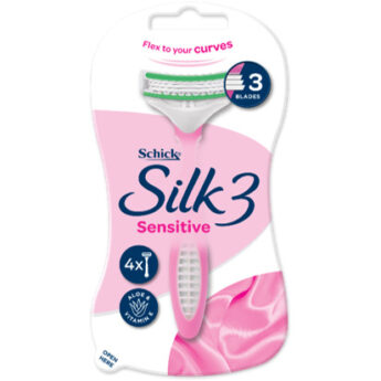 Silk 3 Sensitive Disposable Razors