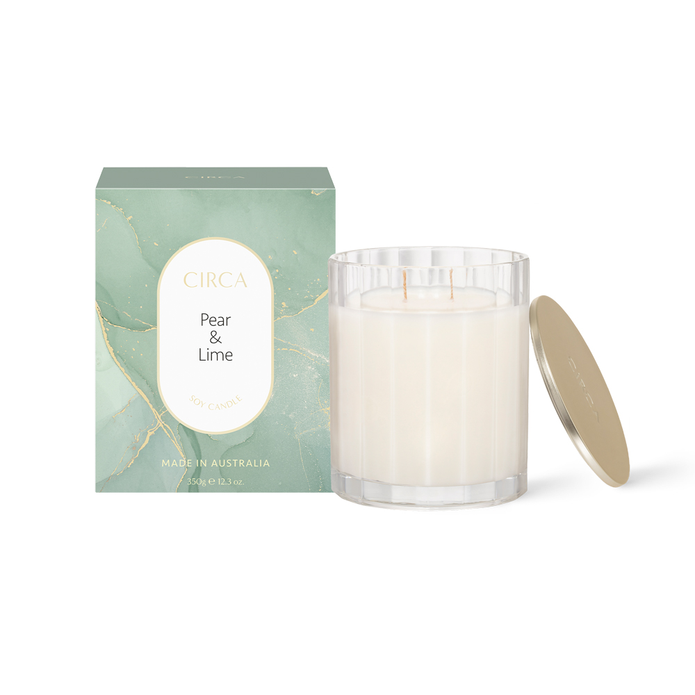 Pear & Lime Soy Candle