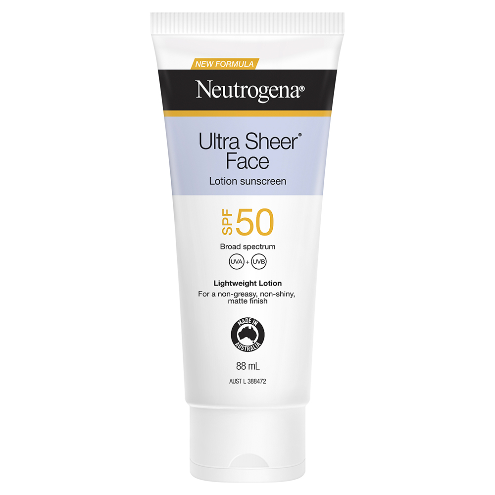 Neutrogena Ultra Sheer® Face Lotion SPF 50 Reviews beautyheaven