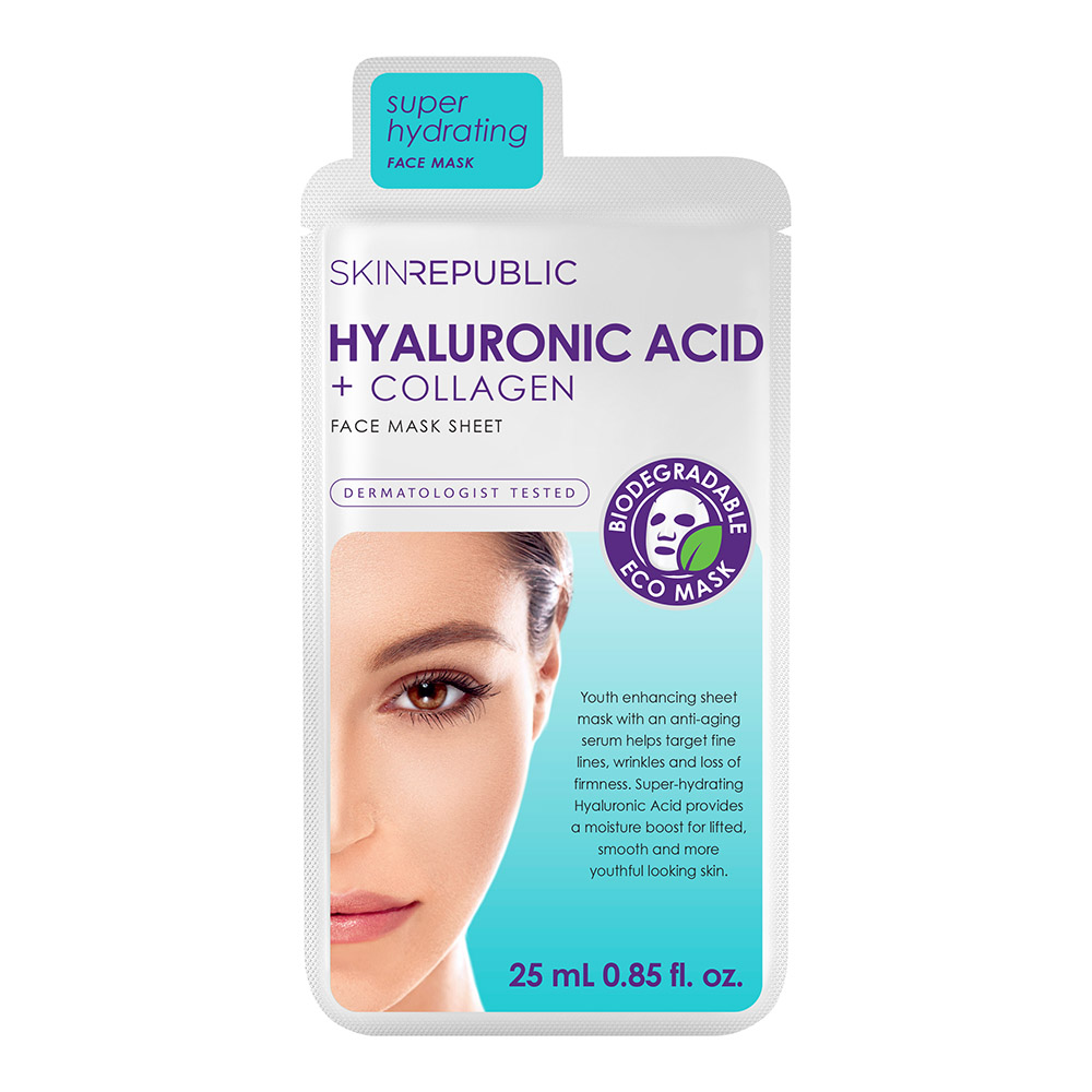 Hyaluronic Acid & Collagen Face Mask