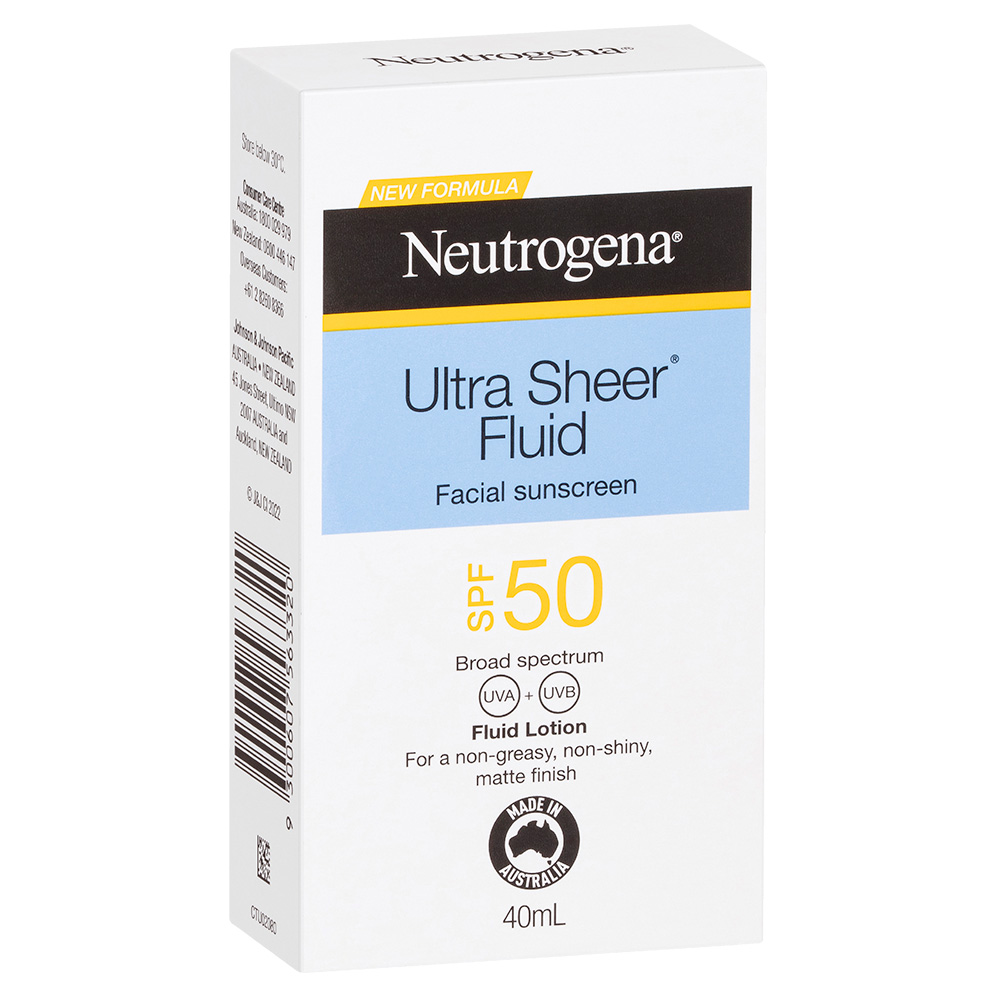 Ultra Sheer® Face Fluid SPF 50