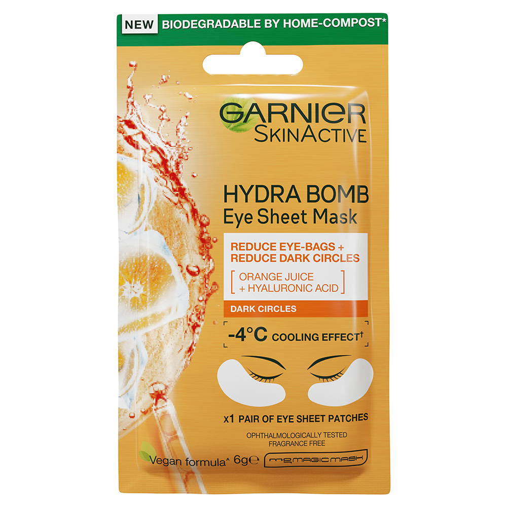 Hydra Bomb Hyaluronic Acid + Orange Extract Eye Sheet Mask