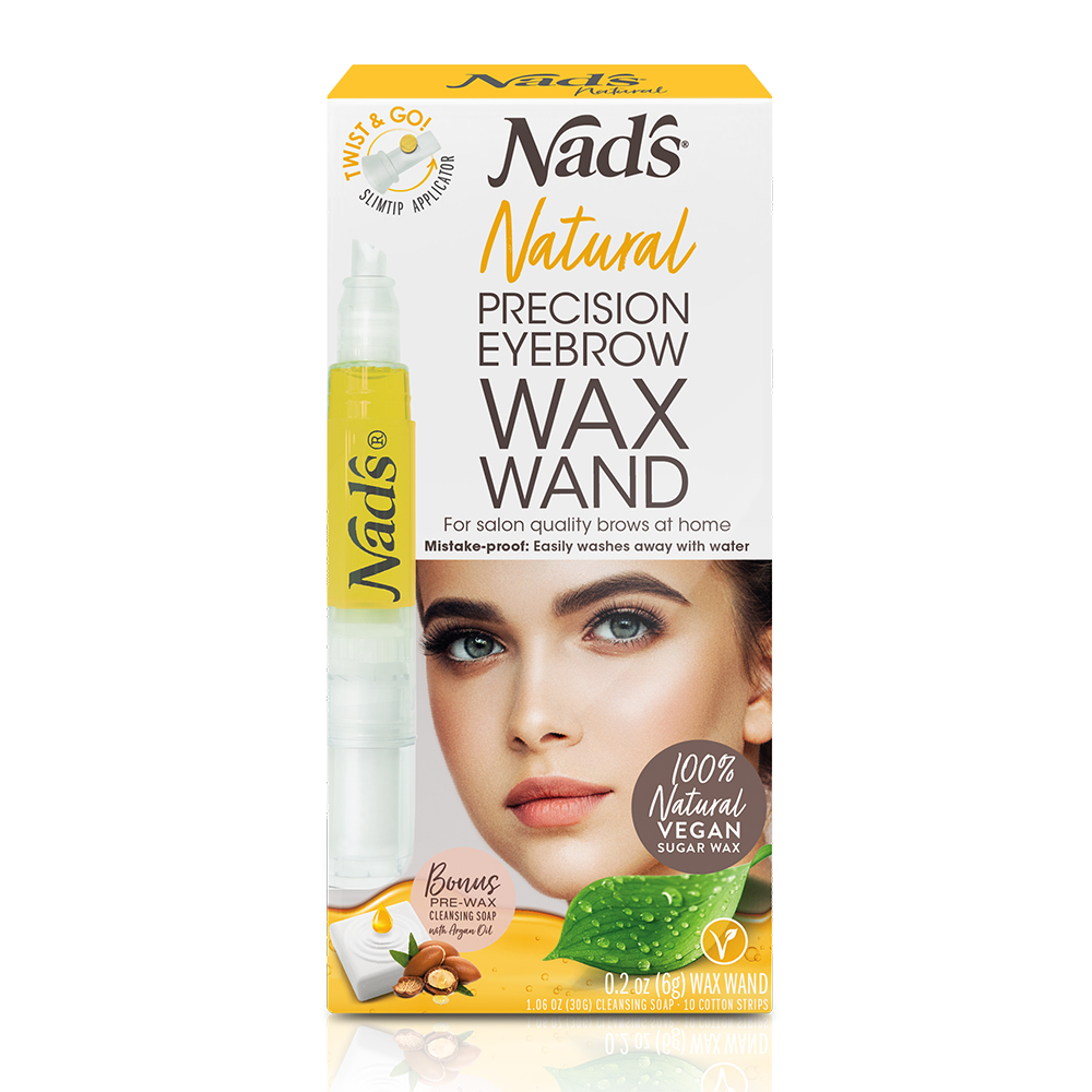 Natural Hair Removal Precision Eyebrow Wax Wand