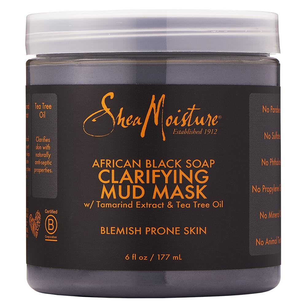 SheaMoisture African Black Soap Clarifying Mud Mask Reviews beautyheaven