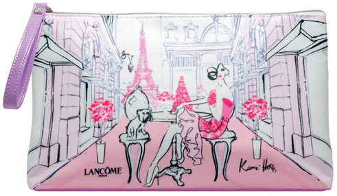 Paris Illustrated Cosmetic Bag