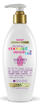 OGX Frizz Defying + Coconut Miracle Oil Air Dry Cream Reviews - beautyheaven