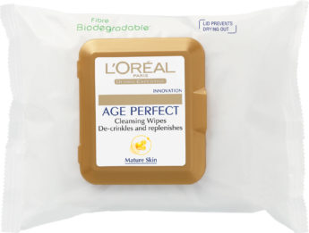 Age Perfect Smoothing Cleansing Wipes