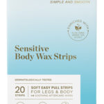 Sensitive Body Wax Strips 20 Pack