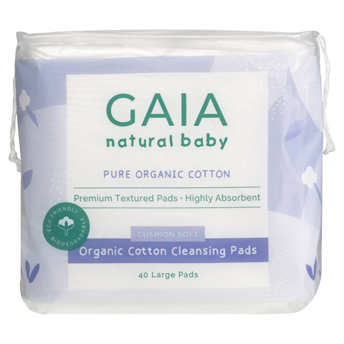 GAIA Natural Baby - Organic Cotton Cleansing Pads