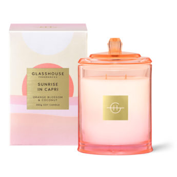 Sunrise in Capri – Orange Blossom & Coconut Soy Candle 380g