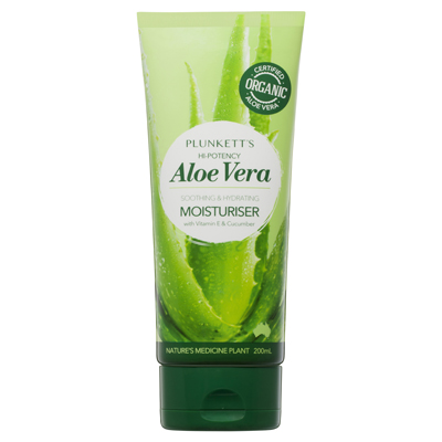 Plunkett's Certified Organic Aloe Vera Moisturiser