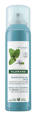 DRY SHAMPOO WITH ORGANIC AQUATIC MINT