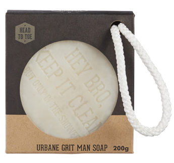 Grit Exfoliating Soap on a Rope