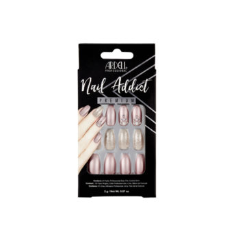 Designer Premium Artificial Nail Collection – Metalc Lilac Pearl