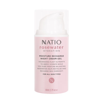 Rosewater Hydration Moisture Recharge Night Cream-Gel