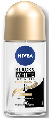Black & White Invisible Silky Smooth Deodorant Anti-perspirant Roll-On