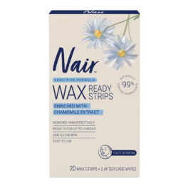 Sensitive Formula Wax Ready Strips Chamomile Extract – Face & Bikini 20 Pack