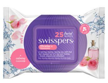 Cleansing Facial Wipes with Micellar and Rosewater