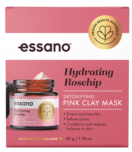 Hydrating Rosehip Detoxifying Pink Clay Mask