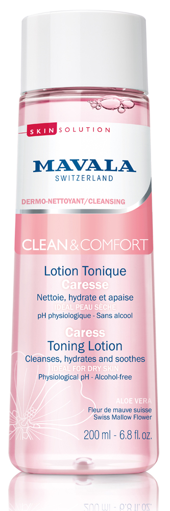 MAVALA SWISS SKIN SOLUTION CLEAN & COMFORT Caress Toning Lotion