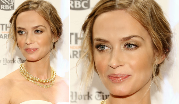How Emily Blunt pulls off pairing blonde hair with a fair complexion