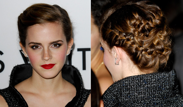 Emma Watson and her amazing braids