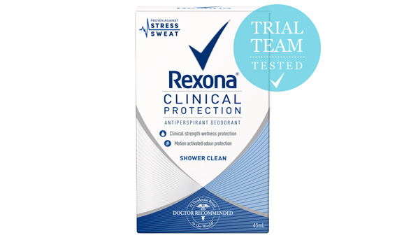 REXONA CLINICAL PROTECTION ANTI PERSPIRANT DEODORANT! Does it work