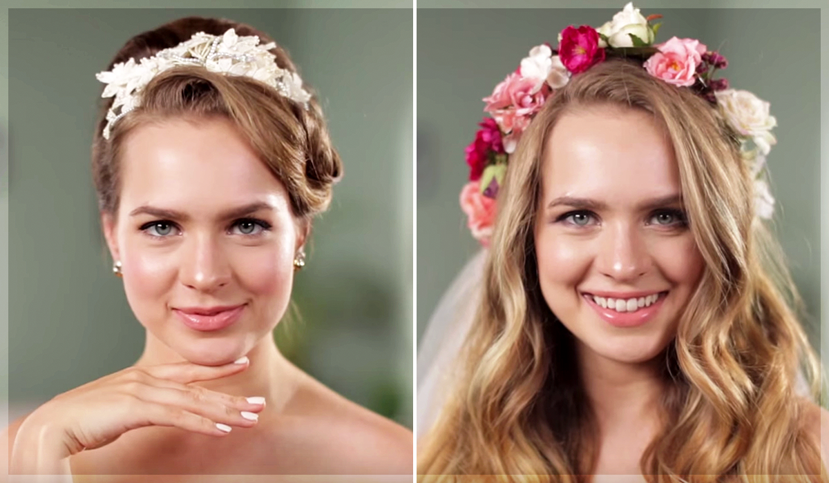 60 years of bridal hairstyles (in two minutes)