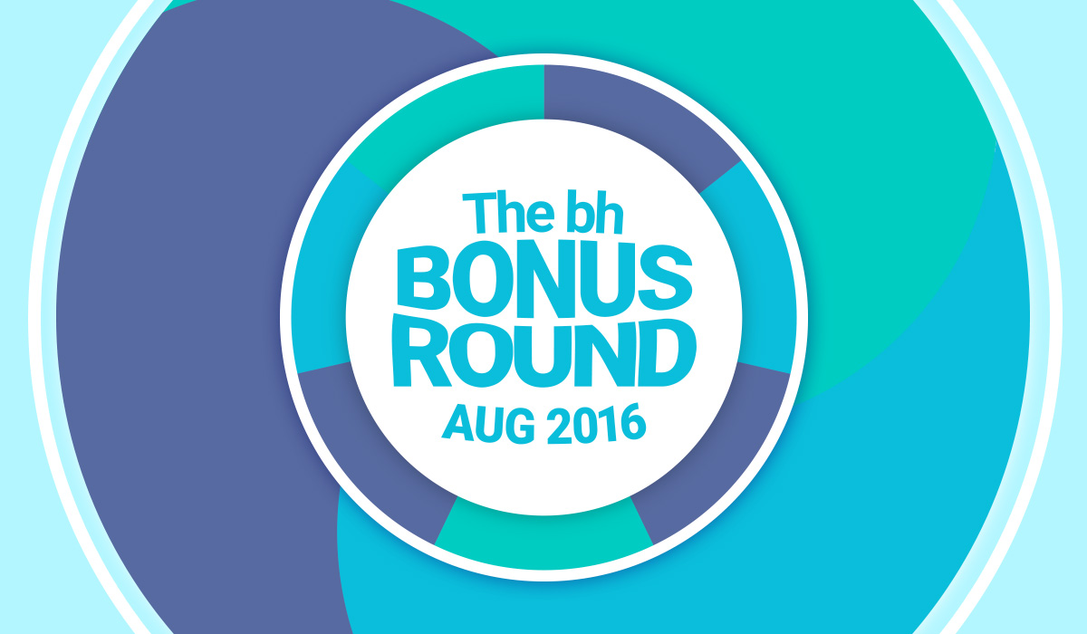 The August bonus round is here – start reviewing!