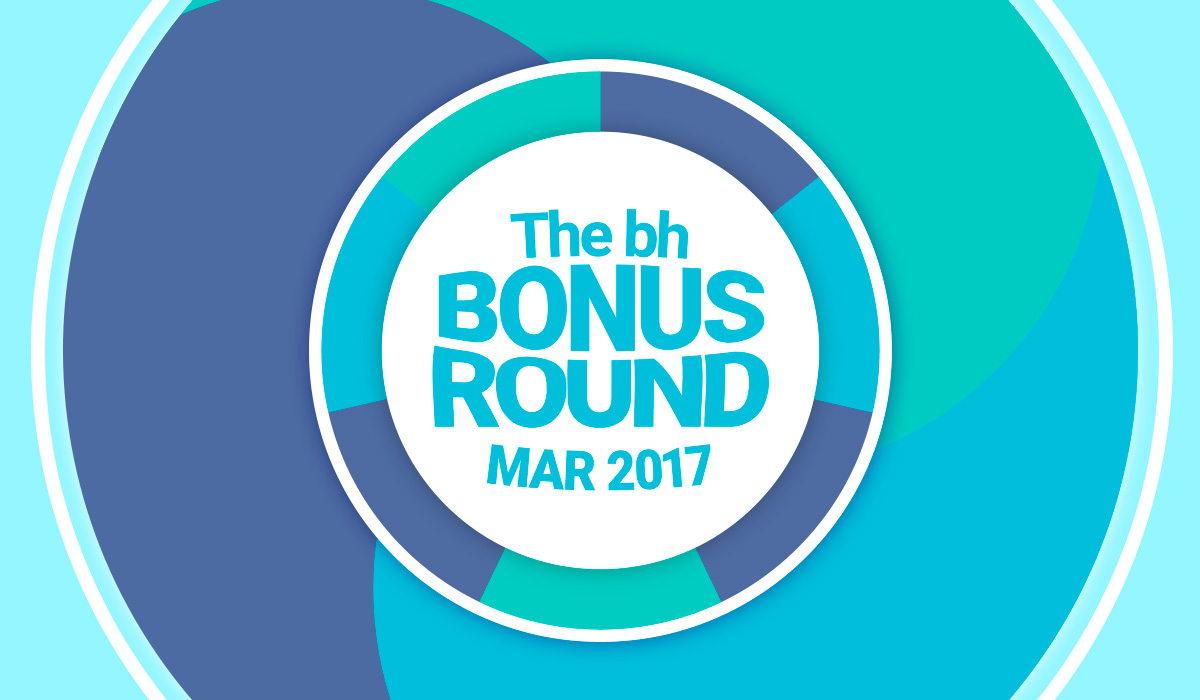 The March bonus round is here – time to start reviewing!