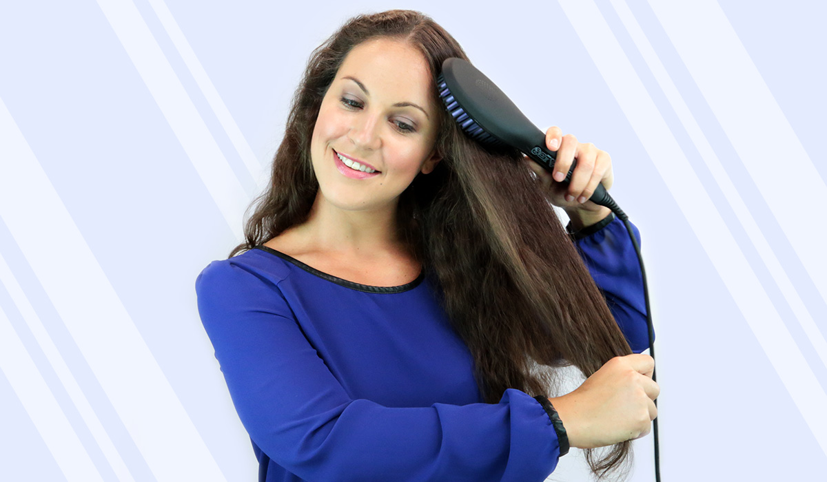 How to literally brush out your curls