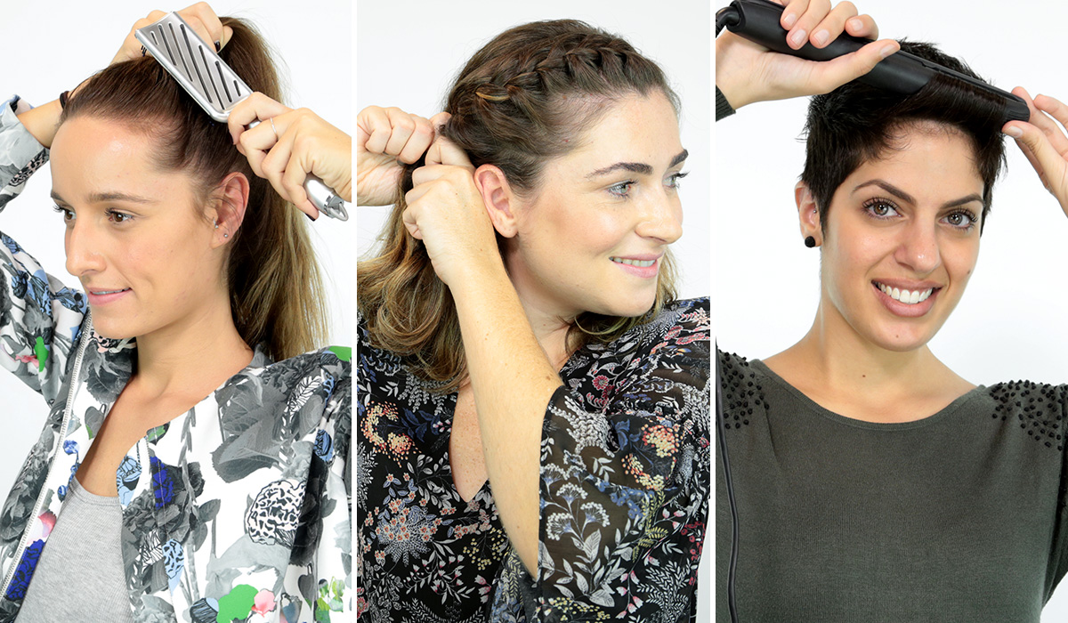 Easy hairstyles for every length