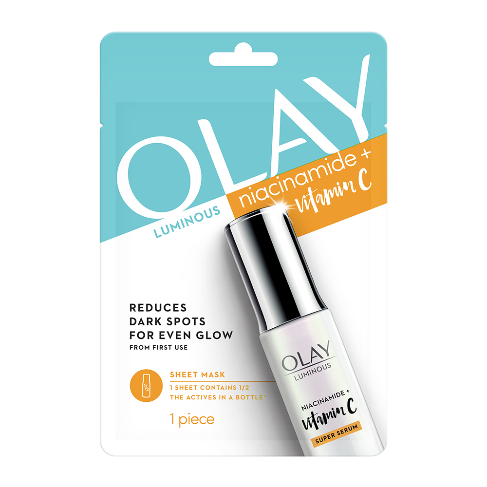 Olay Niacinamide + Vitamin C Sheet Mask Reviews beautyheaven