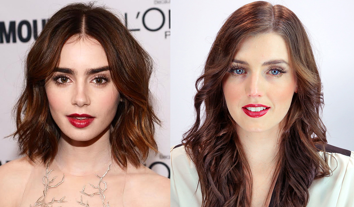 Lily Collins make-up tutorial