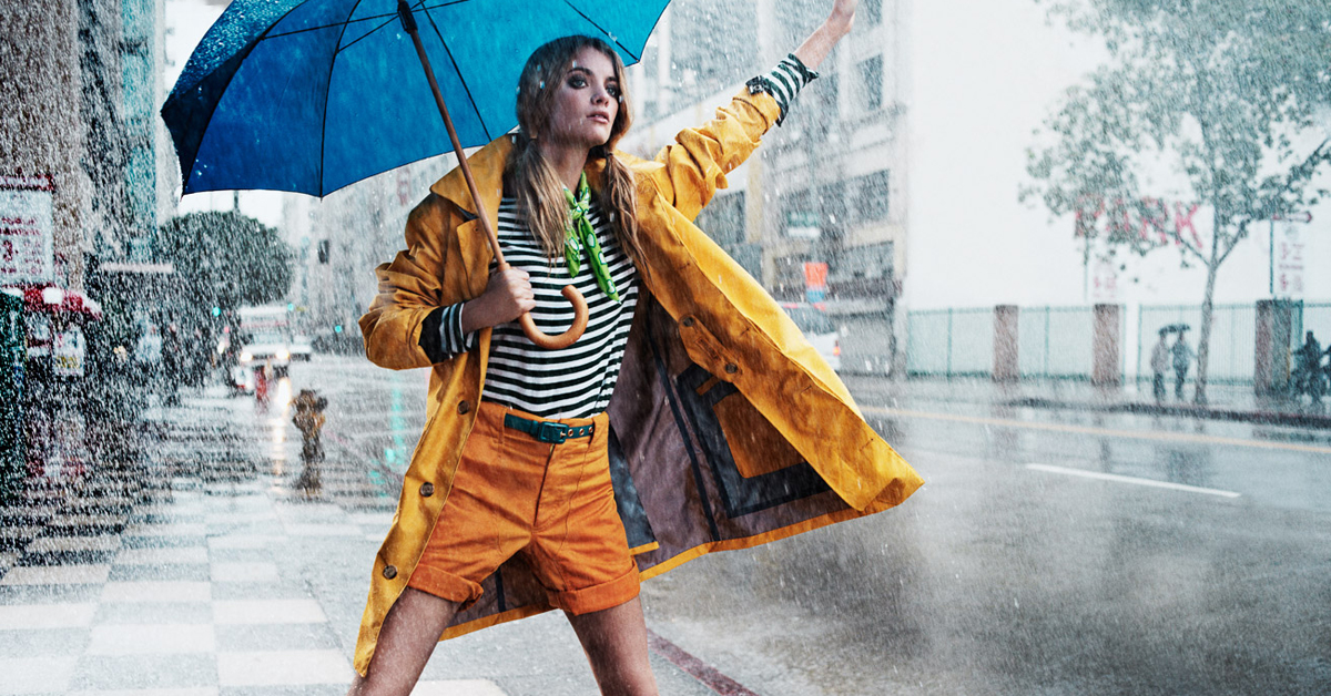 How to stop the rain from ruining your hair and makeup