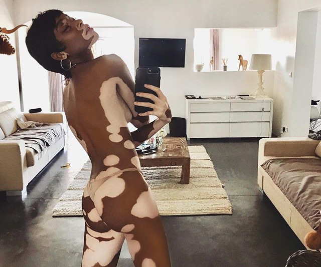 Stars get naked on social media