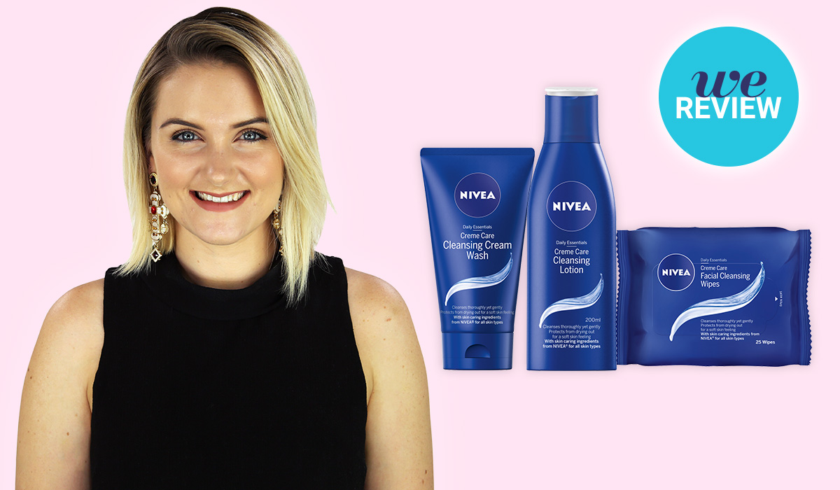 We review: NIVEA Creme Care facial cleansers