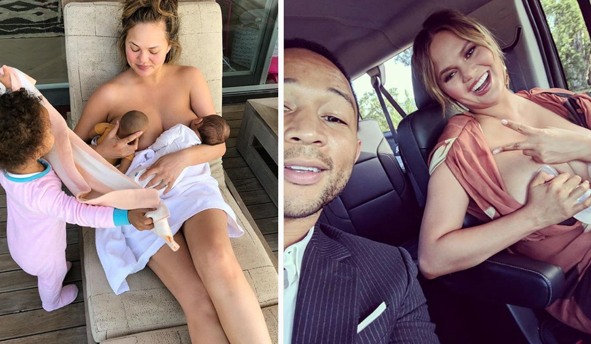 Celebrities get real about breastfeeding