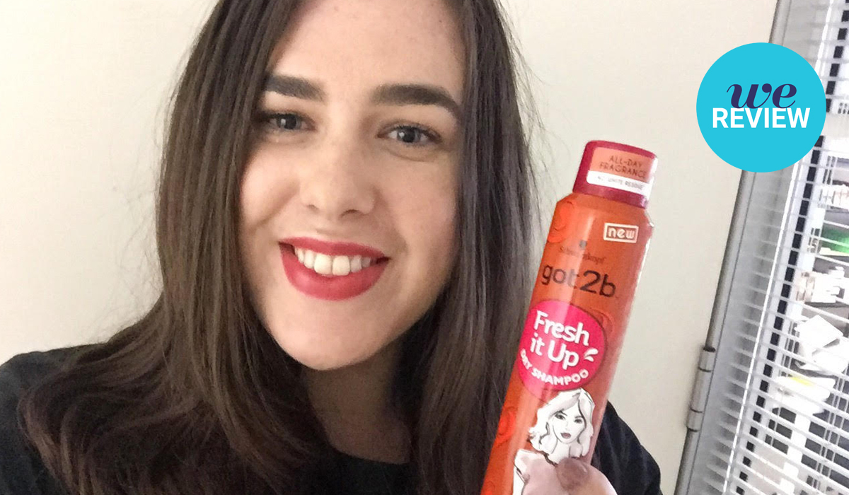 I tried a dry shampoo for brunettes and I’m never going back