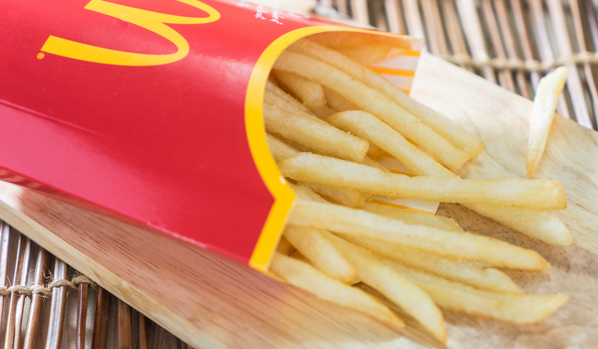 A study has found McDonald’s fries may help with hair growth