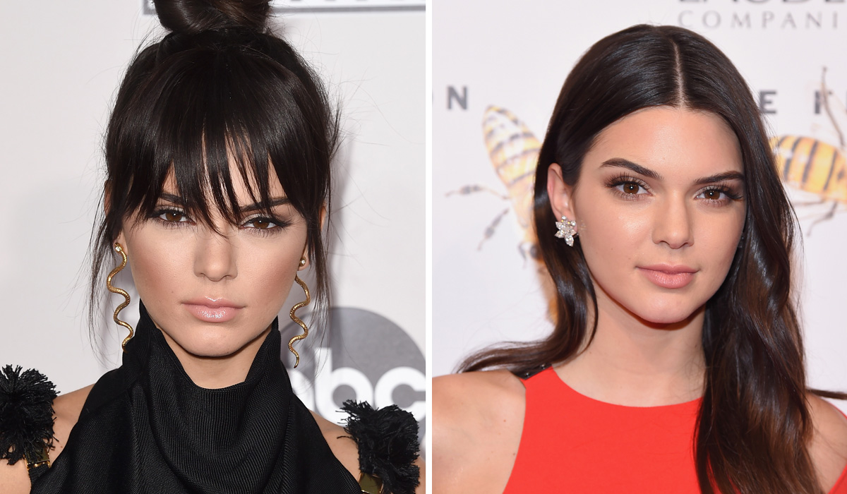 Which celebrity hairstyle looks better: Up or down?