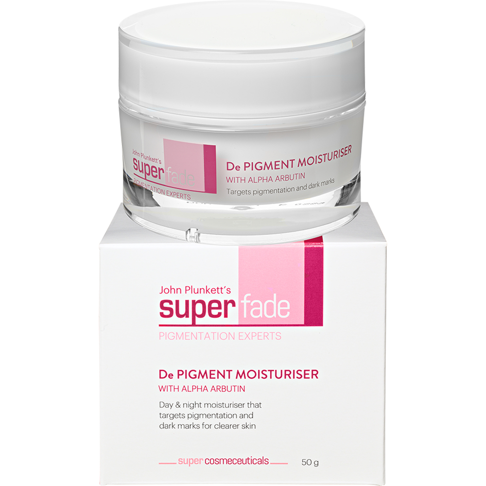 John Plunkett’s SuperFade De Pigment Moisturiser