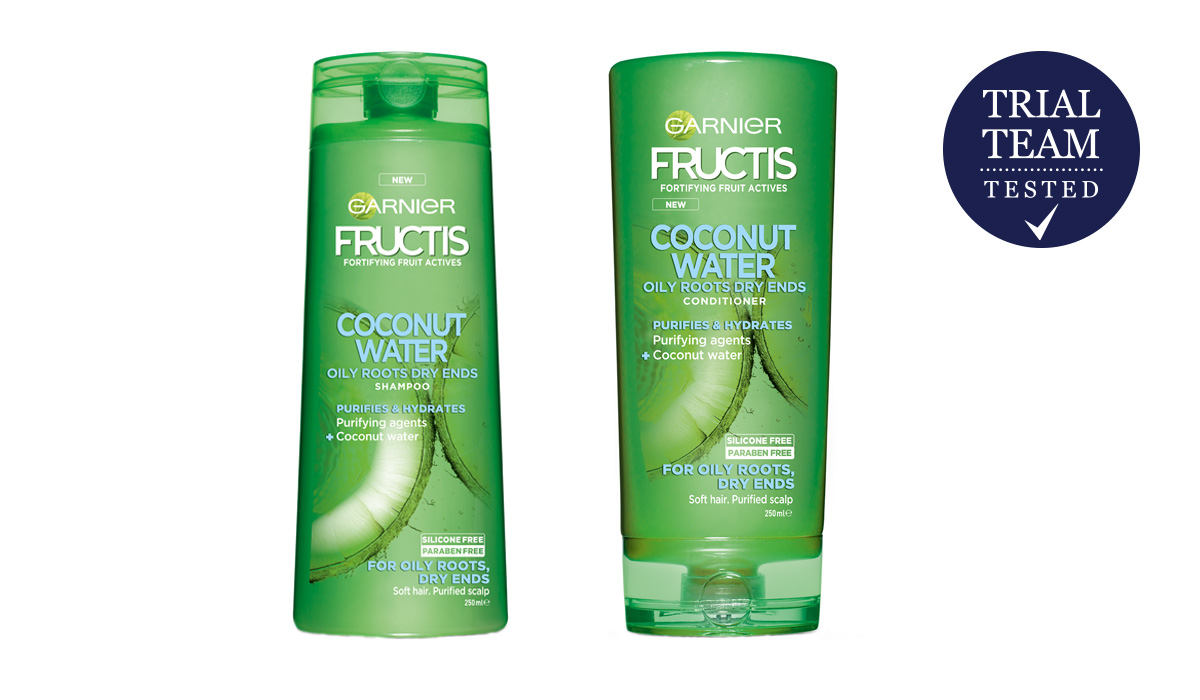 Garnier Fructis Coconut Water Shampoo and Conditioner beautyheaven