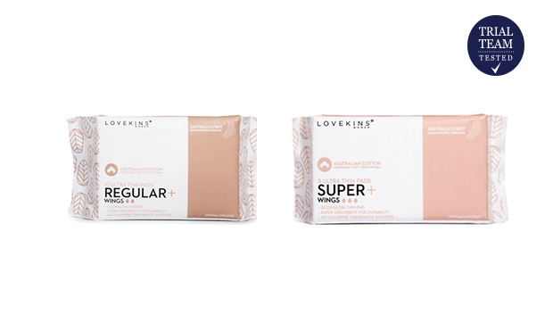 Lovekins ultra Thin Sanitary Pads- Regular & Super Trial