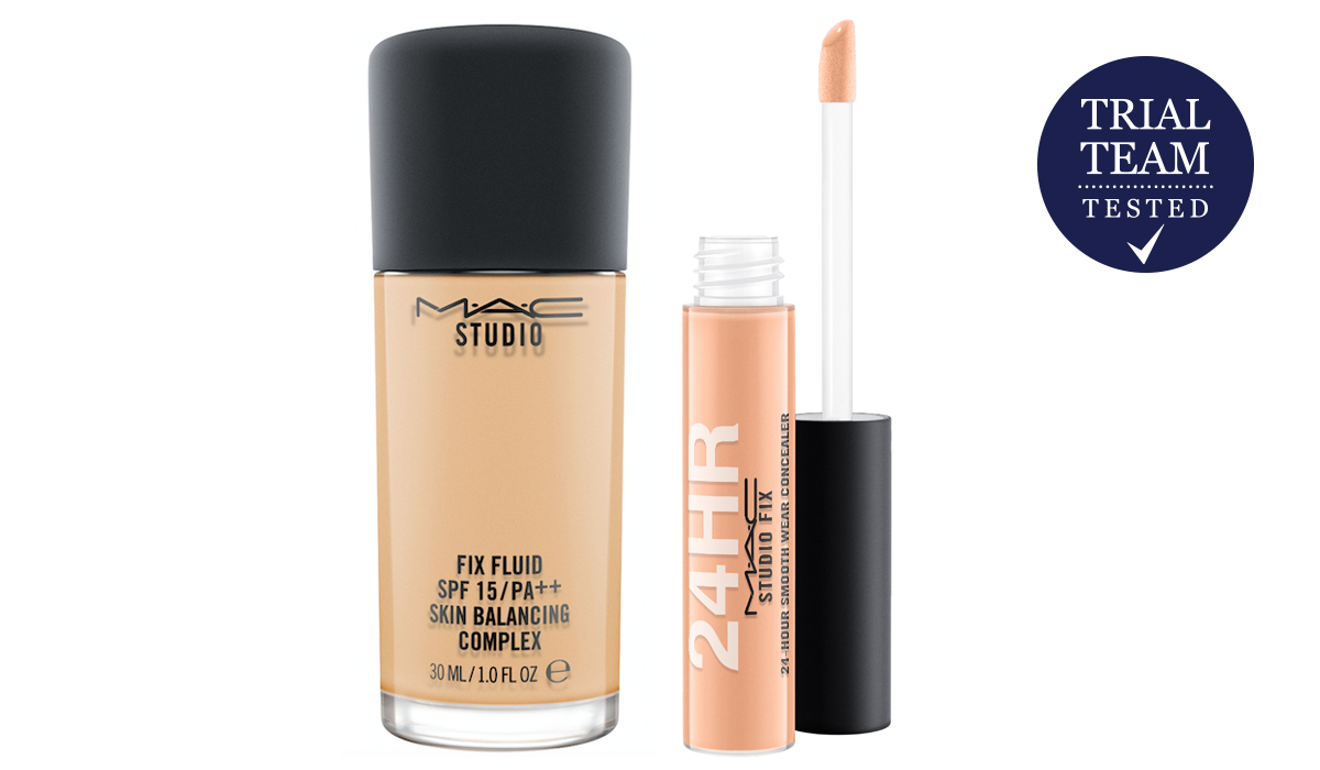 M.A.C Studio Fix Fluid Foundation and 24HR Concealer Trial Team