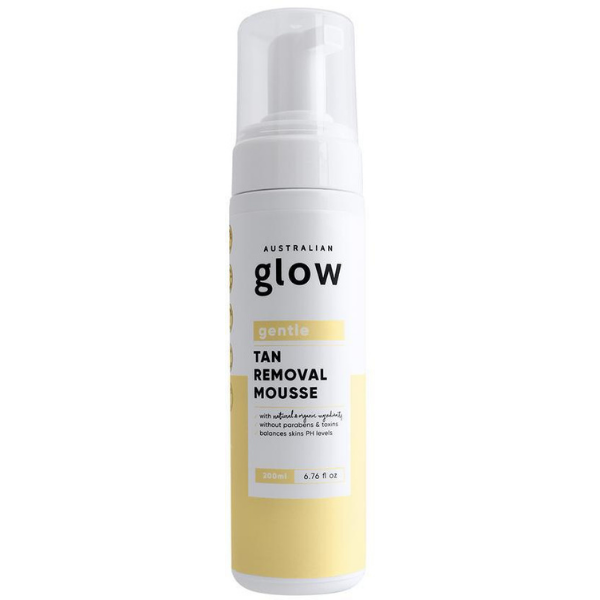 australian glow tan remover