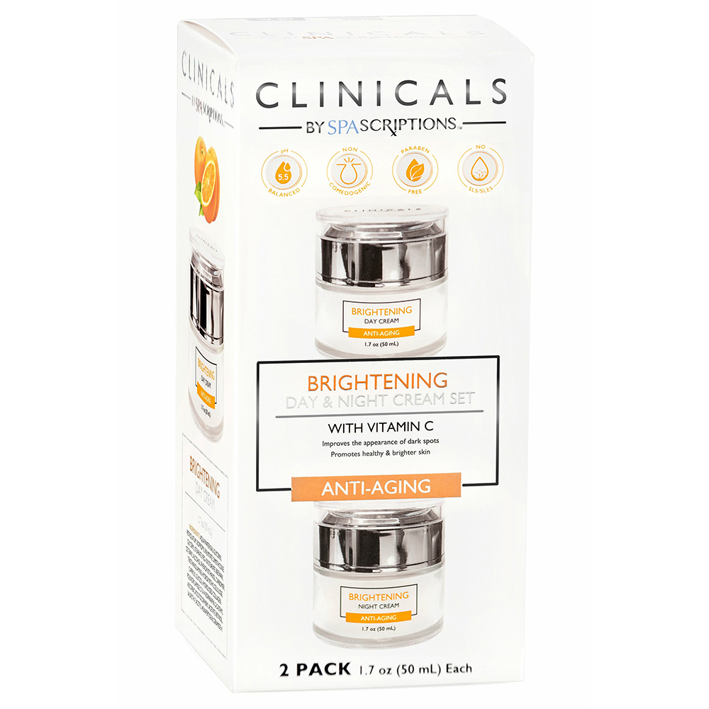 SpaScriptions Clinicals Brightening Day & Night Cream Set Reviews beautyheaven